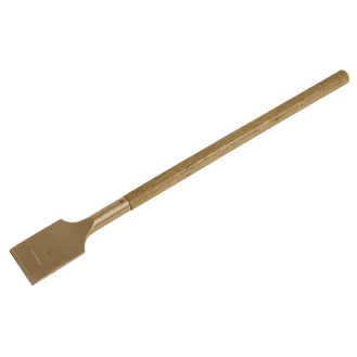 Sealey NS113 Scraper Long Handle 75 x 705mm - Non-Sparking