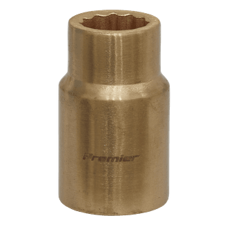 Sealey NS046 Socket 13mm 1/2"Sq Drive - Non-Sparking WallDrive®