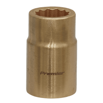 Sealey NS048 Socket 15mm 1/2"Sq Drive - Non-Sparking WallDrive®