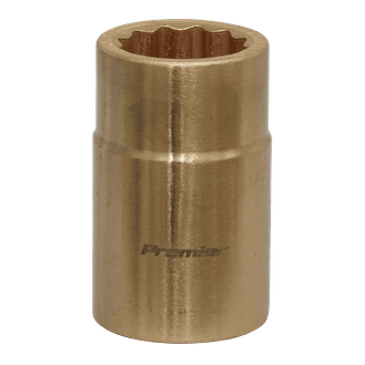 Sealey NS049 Socket 16mm 1/2"Sq Drive - Non-Sparking WallDrive®