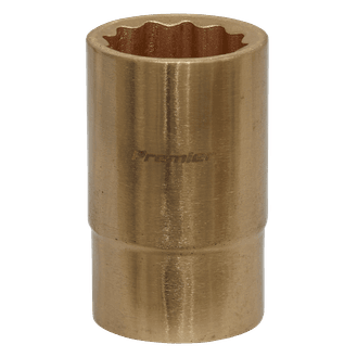Sealey NS051 Socket 18mm 1/2"Sq Drive - Non-Sparking WallDrive®
