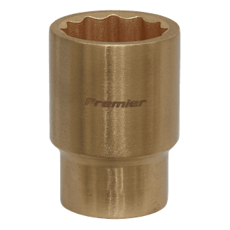 Sealey NS055 Socket 22mm 1/2"Sq Drive - Non-Sparking WallDrive®