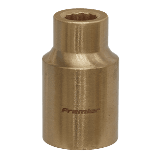 Sealey NS041 Socket 8mm 1/2"Sq Drive - Non-Sparking WallDrive®
