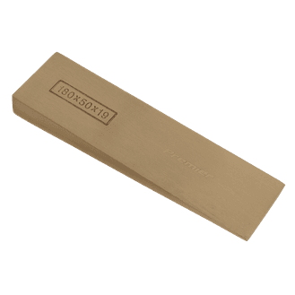Sealey NS121 Wedge 180 x 50 x 19mm - Non-Sparking