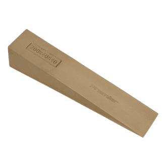 Sealey NS122 Wedge 200 x 40 x 40mm - Non-Sparking