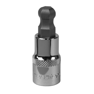 Sealey SBBH010 Ball-End Hex Socket Bit 12mm 1/2"Sq Drive