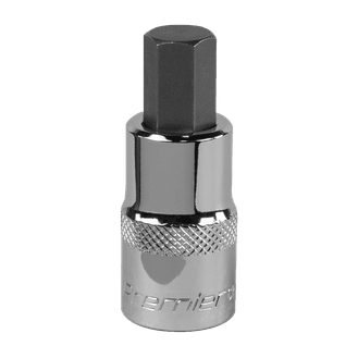 Sealey SBH022 Hex Socket Bit 10mm 1/2"Sq Drive