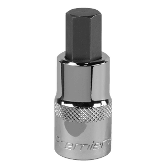 Sealey SBH023 Hex Socket Bit 12mm 1/2"Sq Drive