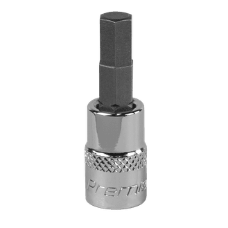 Sealey SBH004 Hex Socket Bit 6mm 1/4"Sq Drive