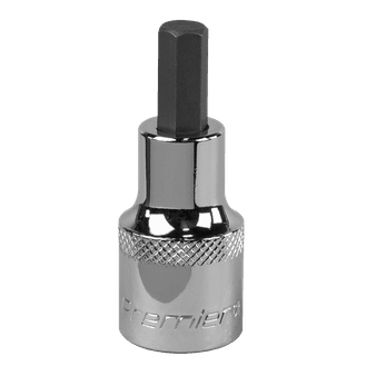 Sealey SBH020 Hex Socket Bit 8mm 1/2"Sq Drive