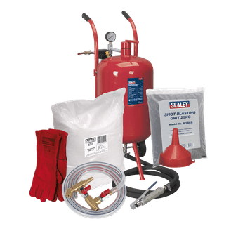 Sealey SBKITA Shot &amp; Soda Blasting Kit