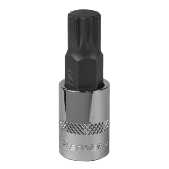 Sealey SBS009 Spline Socket Bit M12 3/8"Sq Drive