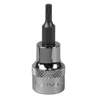 Sealey SBS001 Spline Socket Bit M3 3/8"Sq Drive
