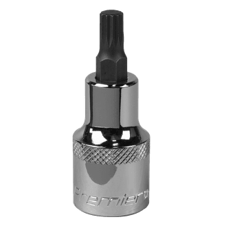 Sealey SBS012 Spline Socket Bit M7 1/2"Sq Drive