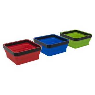 Sealey APCSTS Parts Tray Collapsible Magnetic Set