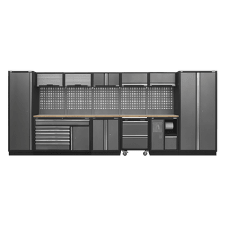 Sealey APMSSTACK15W Modular Storage System Combo - Pressed Wood Worktop