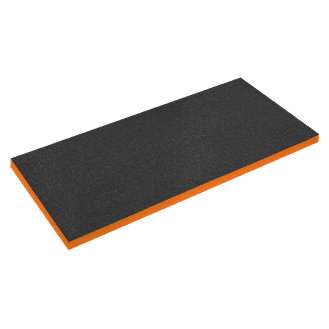 Sealey SF50OR Easy Peel Shadow Foam® Orange/Black 1200 x 550 x 50mm