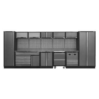 Sealey APMSSTACK16SS Modular Storage System Combo - Stainless Steel Worktop