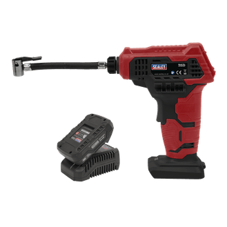 Sealey CP20VAPKIT1 Cordless Air Pump Kit 20V 2Ah