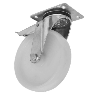 Sealey SCW4100SPLEM Heavy-Duty Nylon Castor Wheel Swivel with Total Lock Ø100mm - Trade