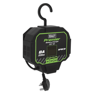 Sealey SPBC8 Battery Charger 8A Fully Automatic
