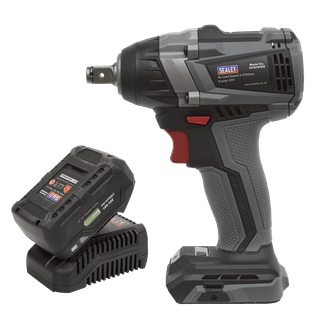 Sealey CP20VIWXKIT1 Brushless Impact Wrench Kit 1/2"Sq Drive 20V 300Nm 4Ah