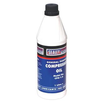 Sealey CPO1S Compressor Oil 1ltr