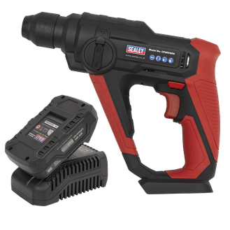 Sealey CP20VSDSKIT1 Cordless Rotary Hammer Drill Kit 20V SDS Plus 2Ah