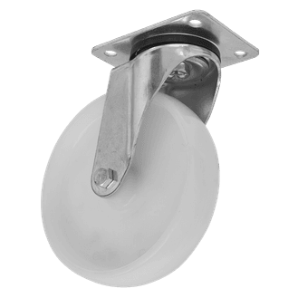 Sealey SCW480SPEM Heavy-Duty Nylon Swivel Castor Wheel Ø80mm - Trade