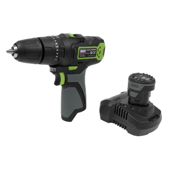 Sealey CP108VDD Cordless Hammer Drill/Driver Ø10mm 10.8V 2Ah