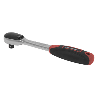 Sealey AK8976 Ratchet Wrench 1/4"Sq Drive Dust-Free Flip Reverse