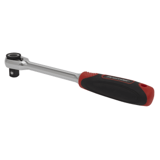Sealey AK8989 Compact Head Ratchet Wrench 1/4"Sq Drive