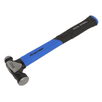 Sealey BPHG16 Ball Pein Hammer with Fibreglass Shaft 16oz