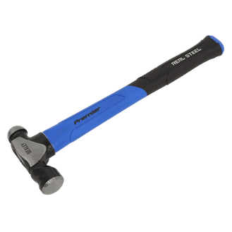 Sealey BPHG24 Ball Pein Hammer with Fibreglass Shaft 24oz