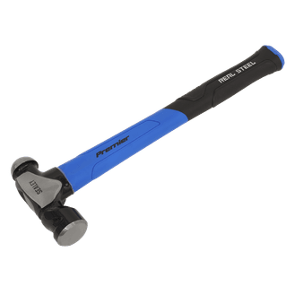 Sealey BPHG32 Ball Pein Hammer with Fibreglass Shaft 32oz