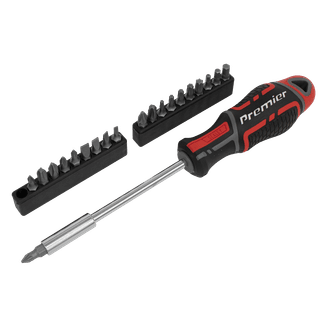 Sealey AK4329 Screwdriver &amp; Bit Set 21pc GripMAX®