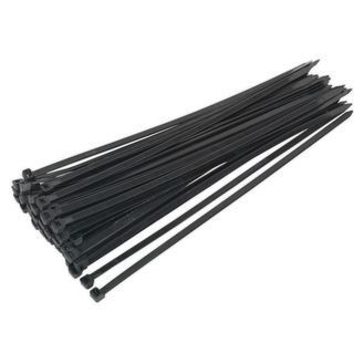 Sealey CT35076P50 Cable Tie 350 x 7.6mm Black Pack of 50