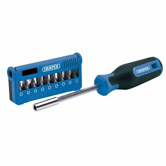 Draper 04497 Screwdriver and Bit Set (19 Piece)