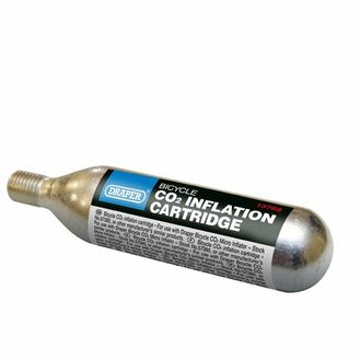 Draper 13786 Bicycle CO2 Inflation Cartridge, 16g (Pack of 5)