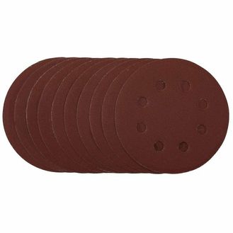 Draper 53501 Sanding Discs, 115mm, 240 Grit, Hook &amp; Loop (Pack of 10)
