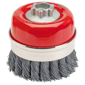 Draper 52638 Draper Expert Crimped Wire Cup Brush, 125mm, M14