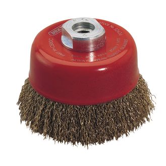 Draper 52636 Draper Expert Crimped Wire Cup Brush, 80mm, M14