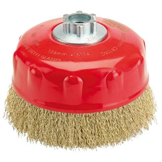 Draper 52632 Draper Expert Twist Knot Wire Cup Brush, 80mm, M14