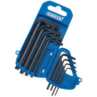Draper 33685 Imperial Hexagon Key Set with Storage Holder (8 Piece)