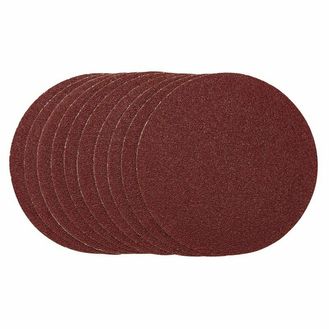 Draper 62991 Sanding Discs, 150mm, PSA, 40 Grit, (Pack of 10)