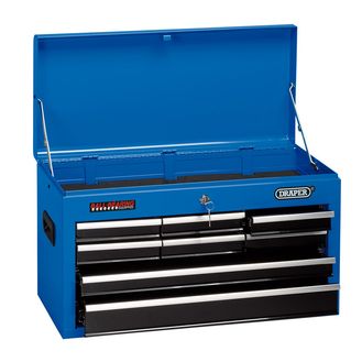 Draper 14898 Tool Chest, 8 Drawer, 26", Blue