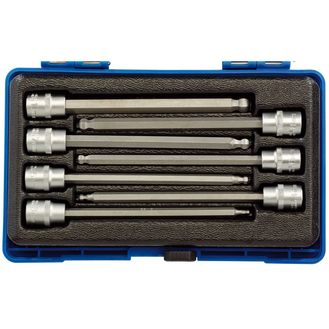 Draper 16297 Hexagonal Socket Bit Set, 3/8" Sq. Dr. (7 Piece)
