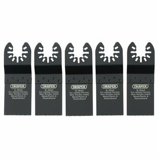 Draper 70476 Multi-Tool Plunge Cutter (5 Piece)