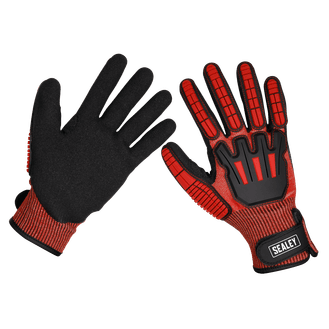 Sealey Cut &amp; Impact Resistant Gloves