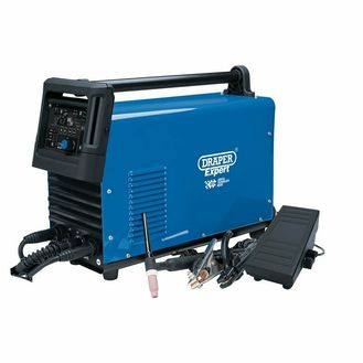 Draper 70052 High Frequency TIG/MMA Aluminium Welder Dti, 200A